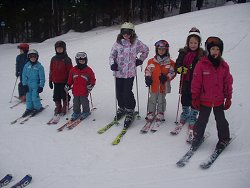 Rozlyžování na chatě Marie v Jizerských horách 2011
