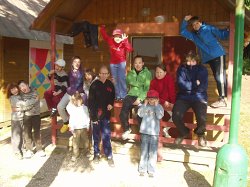 Opožděné pálení uniklých čarodějnic ve Lhotce 2012